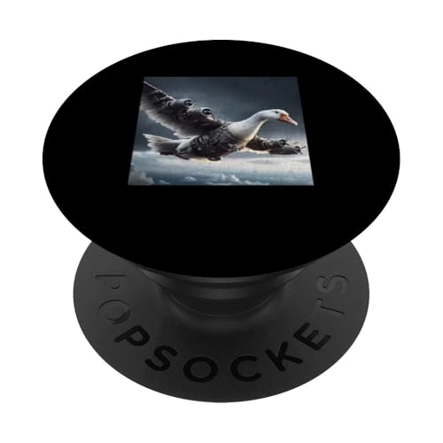 Bombombini Gusini Lustige italienische Brainrot Meme Grafik PopSockets Klebender PopGrip von MildlyPerturbed