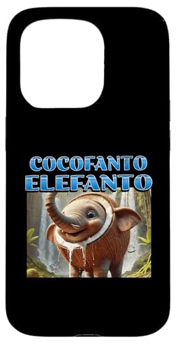 Cocofanto Elefanto Lustige italienische Brainrot-Meme-Grafik Hülle für iPhone 15 Pro Cocofanto Elefanto Lustige italienische Brainrot-Meme-Grafik Hülle für iPhone 15 Pro von MildlyPerturbed