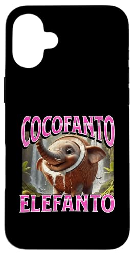 Cocofanto Elefanto Lustige italienische Brainrot-Meme-Grafik Hülle für iPhone 16 Plus Cocofanto Elefanto Lustige italienische Brainrot-Meme-Grafik Hülle für iPhone 16 Plus von MildlyPerturbed