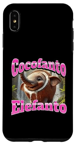Cocofanto Elefanto Lustige italienische Brainrot-Meme-Grafik Hülle für iPhone XS Max Cocofanto Elefanto Lustige italienische Brainrot-Meme-Grafik Hülle für iPhone XS Max von MildlyPerturbed