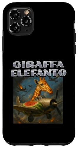 Giraffa Meloniera Lustige italienische Gehirnrot Meme Grafik Hülle für iPhone 11 Pro Max Giraffa Meloniera Lustige italienische Gehirnrot Meme Grafik Hülle für iPhone 11 Pro Max von MildlyPerturbed