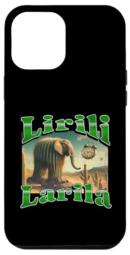 Lirili Larila Lustiges italienisches Gehirnrot-Meme-Grafik Hülle für iPhone 12 Pro Max Lirili Larila Lustiges italienisches Gehirnrot-Meme-Grafik Hülle für iPhone 12 Pro Max von MildlyPerturbed