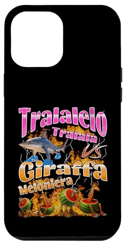 Tralalelo VS Giraffa Lustige italienische Brainrot-Meme-Grafik Hülle für iPhone 12 Pro Max Tralalelo VS Giraffa Lustige italienische Brainrot-Meme-Grafik Hülle für iPhone 12 Pro Max von MildlyPerturbed