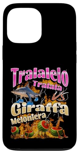Tralalelo VS Giraffa Lustige italienische Brainrot-Meme-Grafik Hülle für iPhone 13 Pro Max Tralalelo VS Giraffa Lustige italienische Brainrot-Meme-Grafik Hülle für iPhone 13 Pro Max von MildlyPerturbed