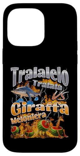 Tralalelo VS Giraffa Lustige italienische Brainrot-Meme-Grafik Hülle für iPhone 14 Pro Max Tralalelo VS Giraffa Lustige italienische Brainrot-Meme-Grafik Hülle für iPhone 14 Pro Max von MildlyPerturbed