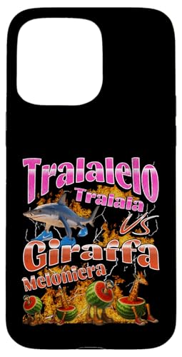 Tralalelo VS Giraffa Lustige italienische Brainrot-Meme-Grafik Hülle für iPhone 15 Pro Max Tralalelo VS Giraffa Lustige italienische Brainrot-Meme-Grafik Hülle für iPhone 15 Pro Max von MildlyPerturbed