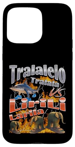 Tralalelo VS Lirili Lustige italienische Brainrot Meme Grafik Hülle für iPhone 15 Pro Max Tralalelo VS Lirili Lustige italienische Brainrot Meme Grafik Hülle für iPhone 15 Pro Max von MildlyPerturbed