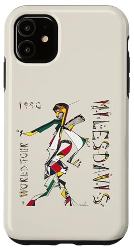 Hülle für iPhone 11 Miles Davis, Zeichnung der Welttournee 1990 von Miles Davis