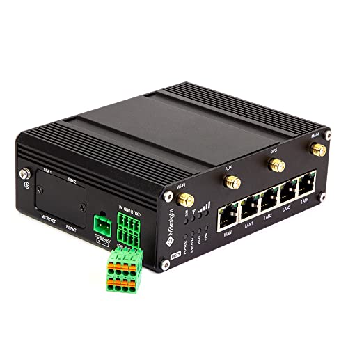 Milesight 4G Industrial Router UR35 Pro WiFi4 GPS PoE von Milesight