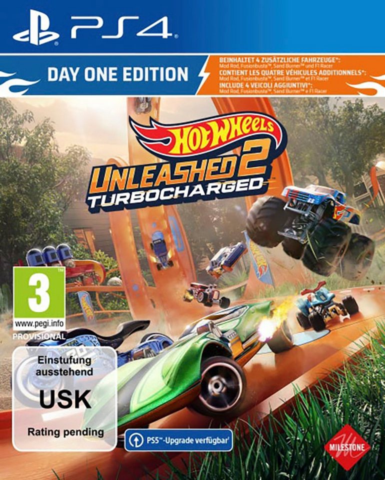 Hot Wheels Unleashed 2 Turbocharged Day One Edition PlayStation 4 Hot Wheels Unleashed 2 Turbocharged Day One Edition PlayStation 4 von Milestone