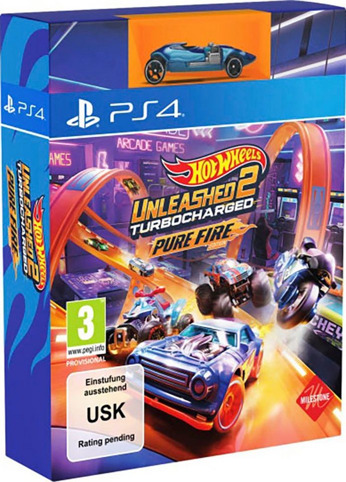 Hot Wheels Unleashed 2 Turbocharged Pure Fire Edition PlayStation 4 von Milestone