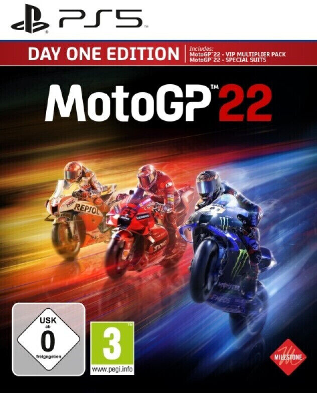 MotoGP 22 (Day 1 Edition) (DE/Multi in game) von Milestone