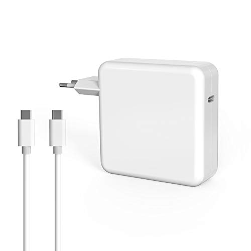 96W Mac Book Pro Ladegerät Schnellladegerät Netzteil USB C Ladegerät für MacBook Pro/Air 13 14 15 16 Zoll 2023 2022 2021 2020 2019, iPad Pro und andere USB C Geräte mit 5,9ft USB-C Ladekabel von MiliPow