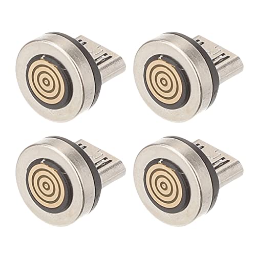 4 Stück Ladekabel Magnetkopf Drehbare Magnetische Telefonadapterspitze Magnetische USB-kabeladapterspitze USB-Adapter USB-c-auf-Magnet-Adapter Metall Rotieren Einzel Verbinder 4 Stück Ladekabel Magnetkopf Drehbare Magnetische Telefonadapterspitze Magnetische USB-kabeladapterspitze USB-Adapter USB-c-auf-Magnet-Adapter Metall Rotieren Einzel Verbinder von Milisten