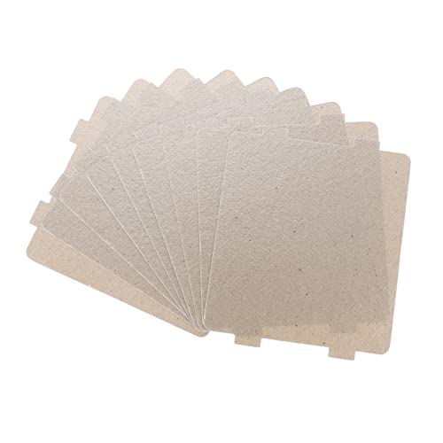 MILISTEN Mikrowellen-crisper-blatt Isolierblatt für Den Ofen 10 Stück Mikrowellenherd-glimmerblatt-abdeckung MILISTEN Mikrowellen-crisper-blatt Isolierblatt für Den Ofen 10 Stück Mikrowellenherd-glimmerblatt-abdeckung von Milisten
