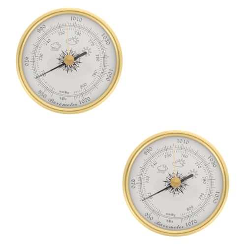MILISTEN 2 Stück Barometer Analog drinnen Werkzeug druckluftmanometer wetterstationen mit außensensor hohe Präzision hängende Temperaturanzeige wandmontierte Temperaturanzeige Acryl MILISTEN 2 Stück Barometer Analog drinnen Werkzeug druckluftmanometer wetterstationen mit außensensor hohe Präzision hängende Temperaturanzeige wandmontierte Temperaturanzeige Acryl von Milisten