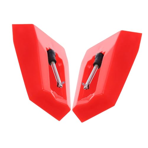 MILISTEN 2 Stück Nadel eines Schallplattenspielers Ersatznadel für Plattenspieler Diamant -Plattenspieler -Stift -Ersatz plattenspieler nadeln tauschen Aufnahmestift Aluminium rot MILISTEN 2 Stück Nadel eines Schallplattenspielers Ersatznadel für Plattenspieler Diamant -Plattenspieler -Stift -Ersatz plattenspieler nadeln tauschen Aufnahmestift Aluminium rot von Milisten