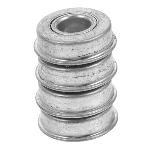 MILISTEN 4 Stück Rasenmaschinenradlager Flanschradlager für Rasengeräte Rennsportteile für Rasenmäher Wählen Sie die Radlager des Rasenmähers aus Ersatzlager Stahl Silver von Milisten
