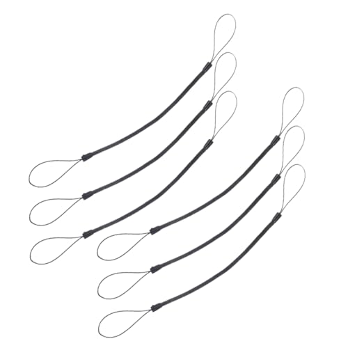 MILISTEN 6 Stück Handyriemen Einziehbares Trageband Für Eingabestifte Hängendes Seil Für Touch-stifte Anti-verlust-seil Lanyard-schlaufe Stift-lanyard Hangeseil Stiftleine Plastik Schwarz MILISTEN 6 Stück Handyriemen Einziehbares Trageband Für Eingabestifte Hängendes Seil Für Touch-stifte Anti-verlust-seil Lanyard-schlaufe Stift-lanyard Hangeseil Stiftleine Plastik Schwarz von Milisten
