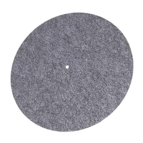 MILISTEN Rekordmatte Vinyl verbessern Filzmatte für Schallplattenspieler die Ermäßigung Zubehör für Schallplatten Schallplattenmatte Plattenspieler-Matten Rekord-Slipmat gefühlt Grau MILISTEN Rekordmatte Vinyl verbessern Filzmatte für Schallplattenspieler die Ermäßigung Zubehör für Schallplatten Schallplattenmatte Plattenspieler-Matten Rekord-Slipmat gefühlt Grau von Milisten