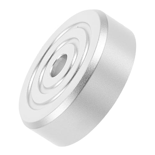 MILISTEN Schallplattenadapter Vinylgewicht Plattenspieler-Gewichtsklemme Plattenteller-Gewichtsstabilisator Angebot an Schallplatten Gewichtsstabilisator aus Vinyl Aufnahmeadapter Silber MILISTEN Schallplattenadapter Vinylgewicht Plattenspieler-Gewichtsklemme Plattenteller-Gewichtsstabilisator Angebot an Schallplatten Gewichtsstabilisator aus Vinyl Aufnahmeadapter Silber von Milisten