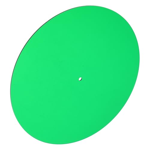 MILISTEN Schallplattenmatte aus Vinyl Plattenspieler-Matten Plattenspieler-Pad Plattenspielermatte für Vinyl Plattenspielermatte antistatisch Vinyl-Slipmat Acryl Light Green MILISTEN Schallplattenmatte aus Vinyl Plattenspieler-Matten Plattenspieler-Pad Plattenspielermatte für Vinyl Plattenspielermatte antistatisch Vinyl-Slipmat Acryl Light Green von Milisten