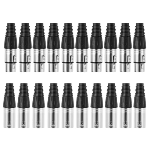 Milisten 1 3 Canthon -Kopfkabelkopf Mikrofon männlich Aufnahme männlicher und weiblicher Stecker Zinklegierung Black Milisten 1 3 Canthon -Kopfkabelkopf Mikrofon männlich Aufnahme männlicher und weiblicher Stecker Zinklegierung Black von Milisten