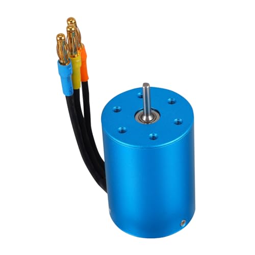 Milisten 1 Stück Ferngesteuertes Auto Rc-car Brushless-motor Esc Für Rc Auto Rc -autoteile Bürstenloser Rc-motor Bürstenloser Motor Rc Esc-engine Rc Bootsmotor Metall Blue von Milisten