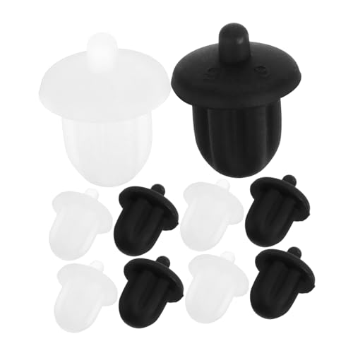 Milisten 10 Stück Staubstopfen Staubbedeckung für DVD -Player Anti - -Sockelkappe Silikonstaub -Jackstecker Silikon -Anti -Staubkappe Jack Plug Stopper Kieselgel von Milisten
