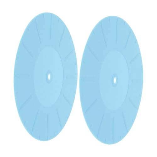 Milisten 2 Stück Rekordmatte Vinyl-Player Kassettenrekorder zubehör plattenheber plattenspieler Matte für Aufzeichnung Vinyl-Schallplattenmatte aus Silikon Kieselgel Blue Milisten 2 Stück Rekordmatte Vinyl-Player Kassettenrekorder zubehör plattenheber plattenspieler Matte für Aufzeichnung Vinyl-Schallplattenmatte aus Silikon Kieselgel Blue von Milisten