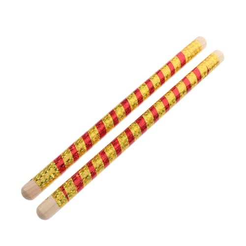 Milisten 2 Stück Trommelstock Aus Robinienholz Innovative Percussion-marschstöcke Snare-drum-sticks Tierische Trommelstöcke Miniatur-trommelstöcke Marsch-snare-sticks Trommelstab Kunststoff von Milisten