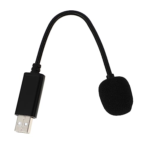 Milisten 2st USB-talkback-mikrofon Schwanenhals-kondensatormikrofon Tischmikrofon Kondensatormikrofone USB-mikrofon Zum Aufnehmen Von Gesang Mini-mikrofon Stecker: USB-Metall Bus Verdrahtet von Milisten