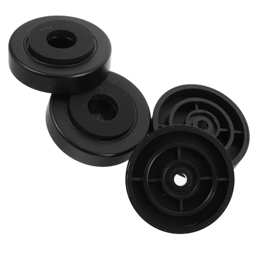 Milisten 4 Stück Audio-Bodenmatte Möbelauflagen Lautsprecherstoßstange Plattenspieler-Isolationspads Lautsprecher-Isolationspad akustische Isolationspads Gummi Black Milisten 4 Stück Audio-Bodenmatte Möbelauflagen Lautsprecherstoßstange Plattenspieler-Isolationspads Lautsprecher-Isolationspad akustische Isolationspads Gummi Black von Milisten