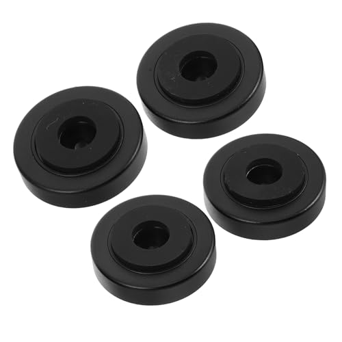 Milisten 4 Stück Audio-Bodenmatte Zubehör für Plattenspieler Lautsprecher-Isolationspads Anti-Rutsch-Pads für Lautsprecher Audio-Isolationspads Lautsprecherfüße Möbelauflagen Gummi Schwarz Milisten 4 Stück Audio-Bodenmatte Zubehör für Plattenspieler Lautsprecher-Isolationspads Anti-Rutsch-Pads für Lautsprecher Audio-Isolationspads Lautsprecherfüße Möbelauflagen Gummi Schwarz von Milisten