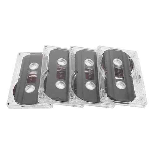 Milisten 4 Stücke Leeres Band Musikkassetten Leere Audiokassette Aufnahme Leerer Kassetten Leere Kassetten, Audiokassetten Kassette Tape Player Tragbarer Kassettenrekorder Plastik Milisten 4 Stücke Leeres Band Musikkassetten Leere Audiokassette Aufnahme Leerer Kassetten Leere Kassetten, Audiokassetten Kassette Tape Player Tragbarer Kassettenrekorder Plastik von Milisten