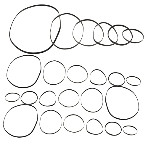 Milisten 50 Stück Gürtel Für Tonbandgeräte Gürtelband Kassetten Ersatz Plattenspieler-gürtel Aufzeichnen Teile Einfach Reparatur Wohnung Rekorder-wartungsgürtel Schwarz Gummi Milisten 50 Stück Gürtel Für Tonbandgeräte Gürtelband Kassetten Ersatz Plattenspieler-gürtel Aufzeichnen Teile Einfach Reparatur Wohnung Rekorder-wartungsgürtel Schwarz Gummi von Milisten