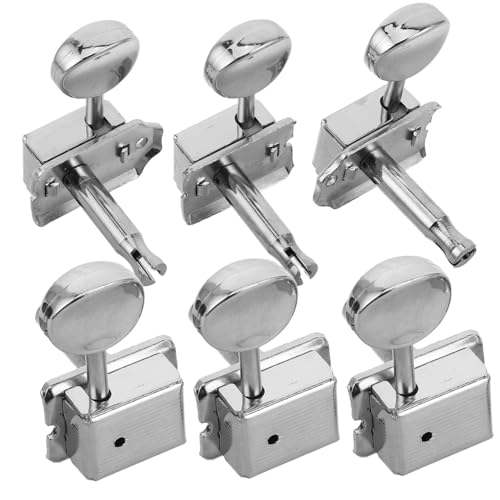 Milisten 6 Stück E -Gitarrenknöpfe Stimmgeräte für Gitarre professionelle Gitarrenstimmer Locking-Tuner für Gitarren Stimmwirbel für Folk-Gitarren Stimmtasten Metall Silver Milisten 6 Stück E -Gitarrenknöpfe Stimmgeräte für Gitarre professionelle Gitarrenstimmer Locking-Tuner für Gitarren Stimmwirbel für Folk-Gitarren Stimmtasten Metall Silver von Milisten