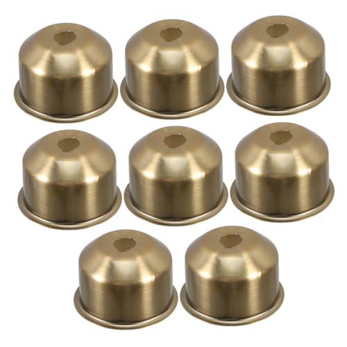 Milisten 8 Stück Beleuchtungszubehör Glühbecherbecher Halterung für Deckenleuchte Lampenbasishalterhülsen Vintage-Lampenteile Deckenlampenhalter DIY-Lampenteile Beleuchtungsteile Eisen Grün von Milisten