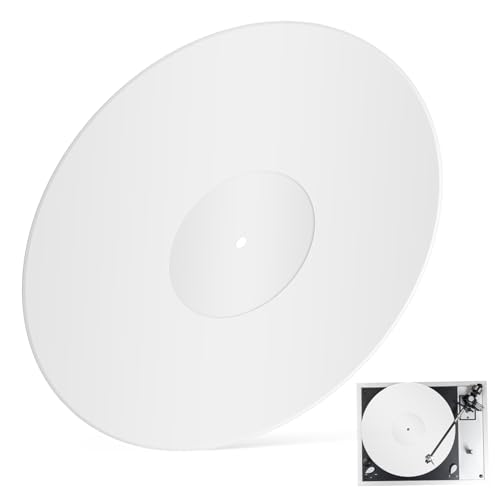 Milisten Acryl -Rekordkissen Drehscheibe Plattenzubehör schützend Unterlage Vinyl Weiß Scheiben Schutzmatte für Schallplatten Rekord-Schutzpolster Platte für Plattenspieler Milisten Acryl -Rekordkissen Drehscheibe Plattenzubehör schützend Unterlage Vinyl Weiß Scheiben Schutzmatte für Schallplatten Rekord-Schutzpolster Platte für Plattenspieler von Milisten