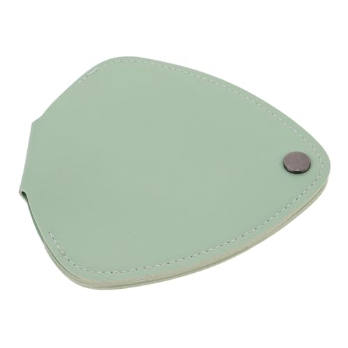 Milisten Box Pick Bag Like Organizer Bass Blue Plektrum Shaped Multifunctional Buddy Organizer Storage Accessory Portable Guitars Guitar Holder Acoustic Gig Men Stuff Leather Light Green von Milisten
