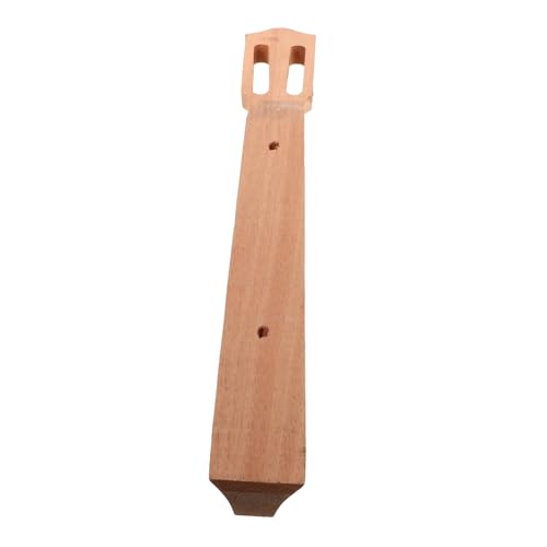 Milisten Gitarren Hals Iyv-gitarre Gitarre E-gitarren-kit E-gitarrenhals Gitarren-cd-halter Gitarrenhals Üben E-gitarrenhälse Gitarrenhals-shims Lap-steel-gitarre Khaki Holz von Milisten