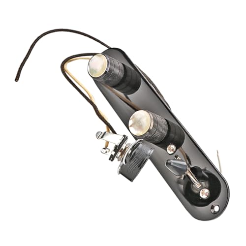 Milisten Gitarren-eisenplatte Akustikgitarre Akustisch Gitarrenkabel Verkabelung Potentiometer Gitarren-steuerplatte Teile Schlüssel Knöpfe Gitarren-werkzeuge Metall Black Milisten Gitarren-eisenplatte Akustikgitarre Akustisch Gitarrenkabel Verkabelung Potentiometer Gitarren-steuerplatte Teile Schlüssel Knöpfe Gitarren-werkzeuge Metall Black von Milisten