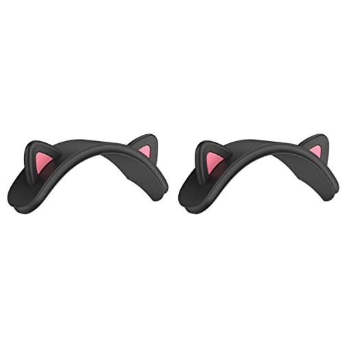 Milisten Kopfhörerkissen 2 Stücke Kopfh?rer Stirnband Deckt Ersatz Stirnband Abdeckung Headset Stirnband Abdeckung Katze Ohr Stirnband Abdeckung Katze Ohr Headset Katzenohren Für Kopfhörer von Milisten