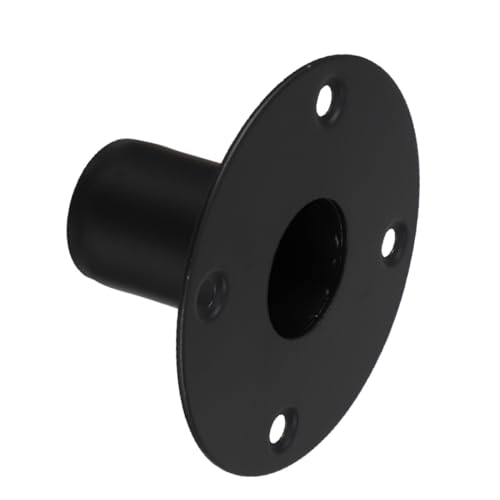 Milisten Lautsprecher Eisen unten Lautsprecher-Montagebasis Audio-Lautsprecherständer Wandhalterung für kleine Lautsprecher Sprecher Mount Sprecherhalter Black von Milisten