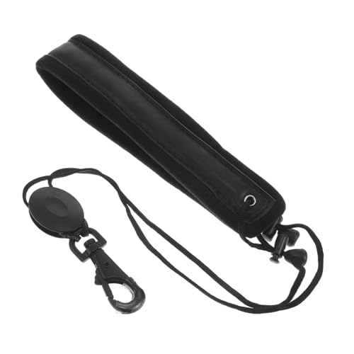 Milisten Saxophongurt Saxophon-Brustgurt Saxophon-Spielgeschirr Sax Brustgurt Halsband für Trommeln Saxophon Schultergurt Zubehör für Altsaxophon Stoff Black von Milisten