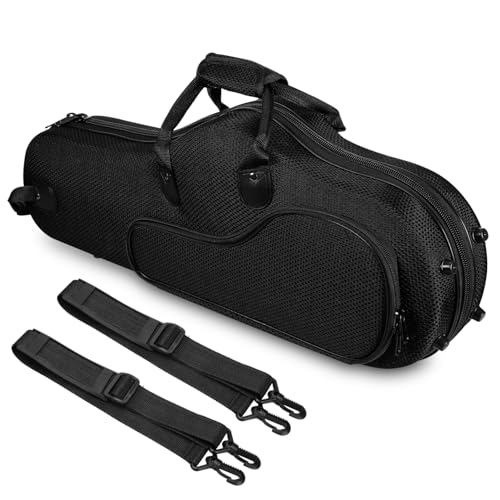 Milisten Saxophontasche für Saxophon Leicht und Tragbar mit Abnehmbaren Rucksackgurten aus Stoßfestem Oxford für Konzerte Musikstudios Milisten Saxophontasche für Saxophon Leicht und Tragbar mit Abnehmbaren Rucksackgurten aus Stoßfestem Oxford für Konzerte Musikstudios von Milisten