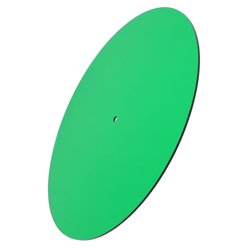 Milisten Schallplattenmatte aus Vinyl Vinyl-Plattenspieler-Slipmat Anti statische Plattenspieler -Zubehör Vinyl-Schallplattenkissen Plattenteller Slipmat Acryl Light Green Milisten Schallplattenmatte aus Vinyl Vinyl-Plattenspieler-Slipmat Anti statische Plattenspieler -Zubehör Vinyl-Schallplattenkissen Plattenteller Slipmat Acryl Light Green von Milisten