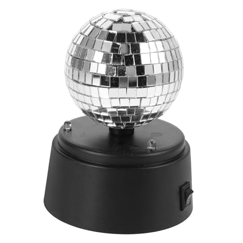 Milisten Schreibtischlampe Spiegelkugel Licht Partylichter Nachtlampen Für Schlafzimmer Glasball -licht -desktop Leselampe Am Bett Dj-lichter Led-arbeitslampe Silver Metall Milisten Schreibtischlampe Spiegelkugel Licht Partylichter Nachtlampen Für Schlafzimmer Glasball -licht -desktop Leselampe Am Bett Dj-lichter Led-arbeitslampe Silver Metall von Milisten