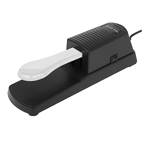 Milisten Sustain-Pedal aufrechterhalten Tastenklavier Klaviatur Klavierdämpfer -Pedal Klaviertastatur elektronisches Klavierfußpedal Zubehör für Klavier Tastatur -Sustain -Pedal Abs Schwarz Milisten Sustain-Pedal aufrechterhalten Tastenklavier Klaviatur Klavierdämpfer -Pedal Klaviertastatur elektronisches Klavierfußpedal Zubehör für Klavier Tastatur -Sustain -Pedal Abs Schwarz von Milisten