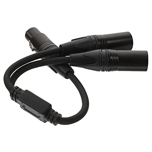 Milisten Xlr Splitter Kabel Pin Mikrofon Adapter Dual Xlr Buchse für Mikrofon und Audio Hochwertige Verbindung Kompatibel mit Mischpulten und Studioequipment Milisten Xlr Splitter Kabel Pin Mikrofon Adapter Dual Xlr Buchse für Mikrofon und Audio Hochwertige Verbindung Kompatibel mit Mischpulten und Studioequipment von Milisten